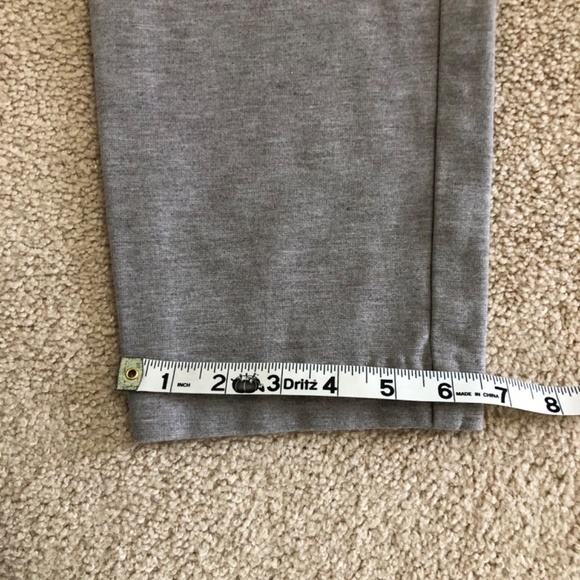 J. Jill Ponte Knit Slim Leg Ankle Pants Heather Gray MP - Picture 13 of 13